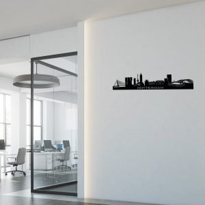 Skyline-Rotterdam-Zwart-in-kantoor-1